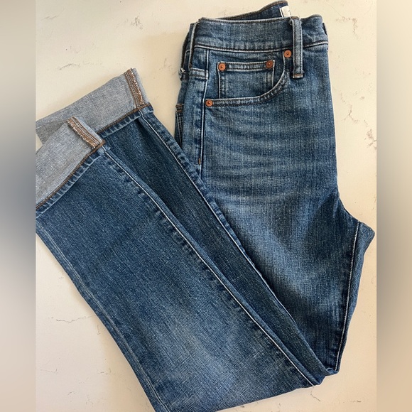 Madewell Classic Straight full length Jean size 25 - Picture 1 of 5